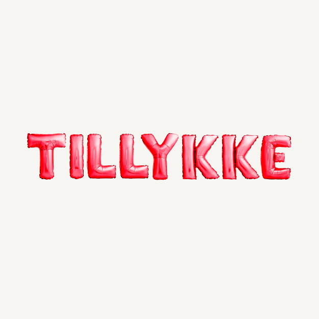 Billede af Folieballoner, tillykke